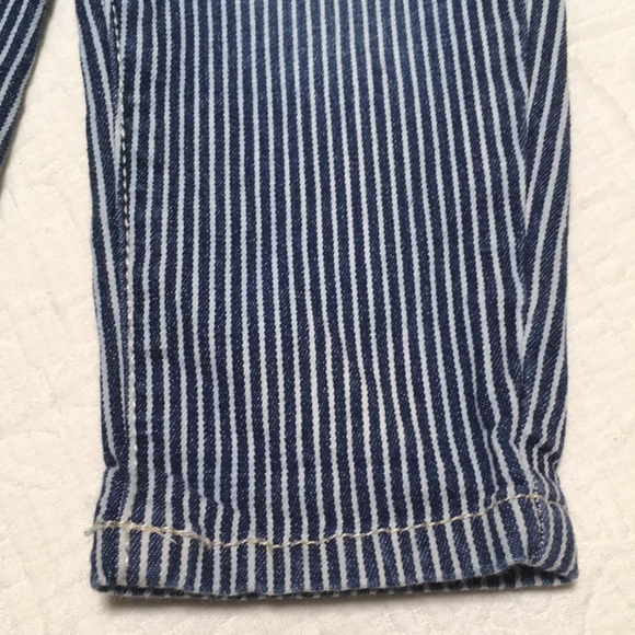 12m (4/$20) Engineer-Stripe OshKosh Jeans - Picture 2 of 16